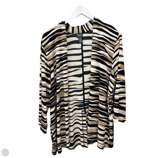 Cardigan By Chicos In Animal Print, Size: Xl