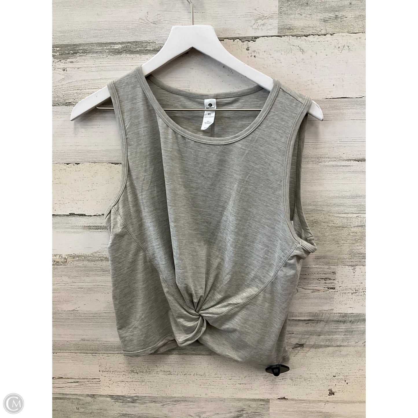 Athletic Tank Top By 90 Degrees By Reflex In Grey, Size: Xl