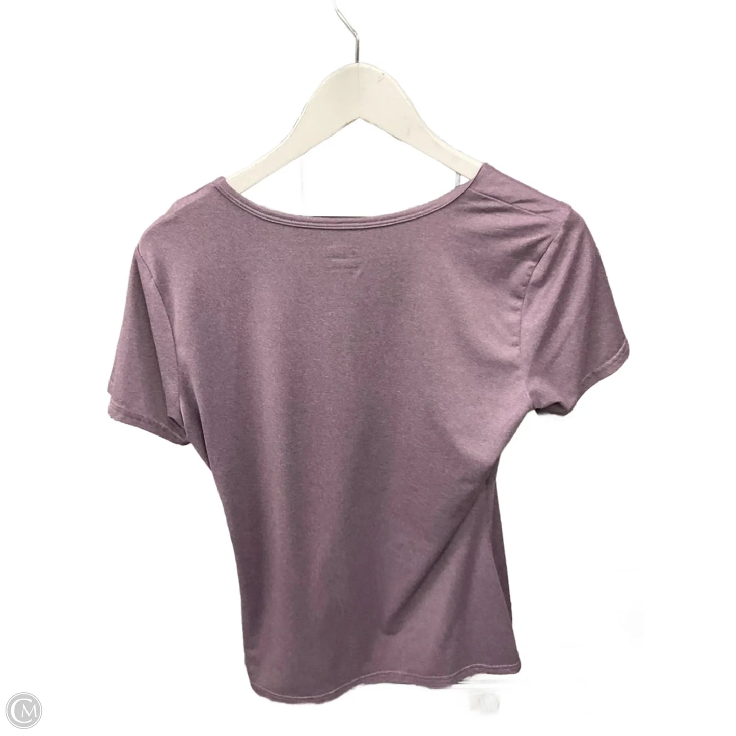 Athletic Top Short Sleeve By 32 Degrees In Purple, Size: L