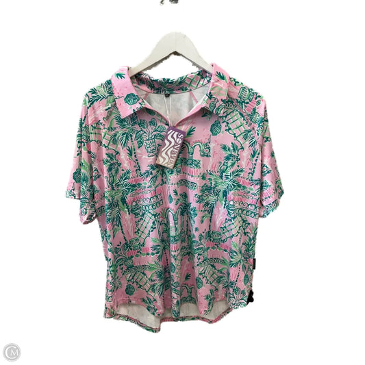 Top 3/4 Sleeve By Charter Club In White, Size: L