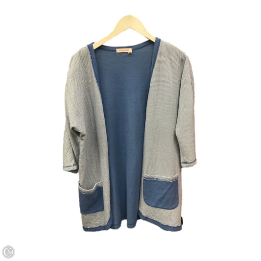 Cardigan By Clothes Mentor In Blue, Size: S