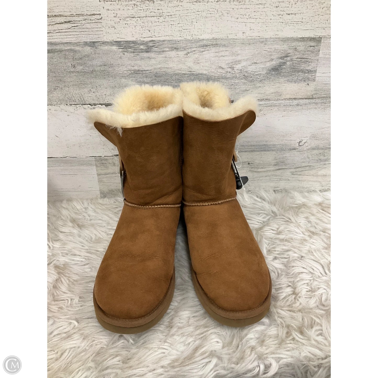 Boots Designer By Ugg In Tan, Size: 10