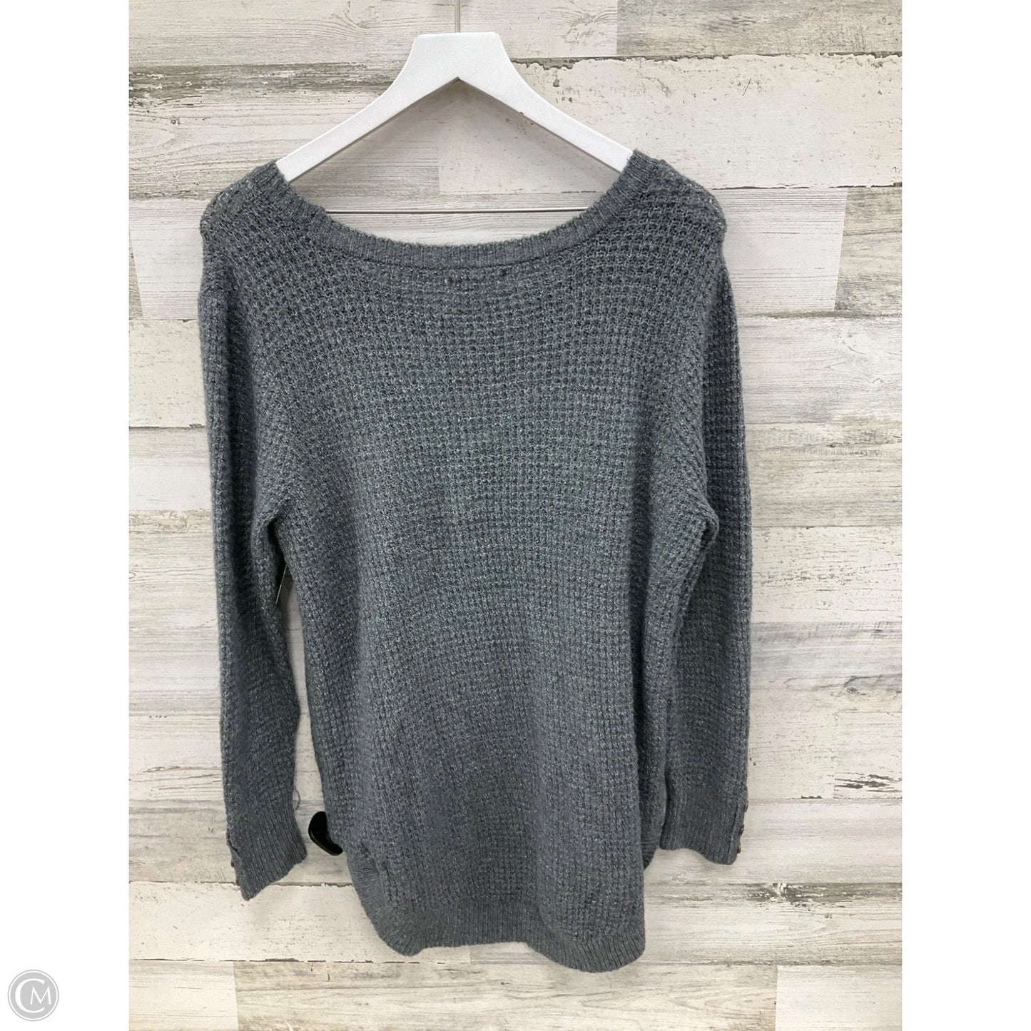 Sweater By Maurices In Grey, Size: L