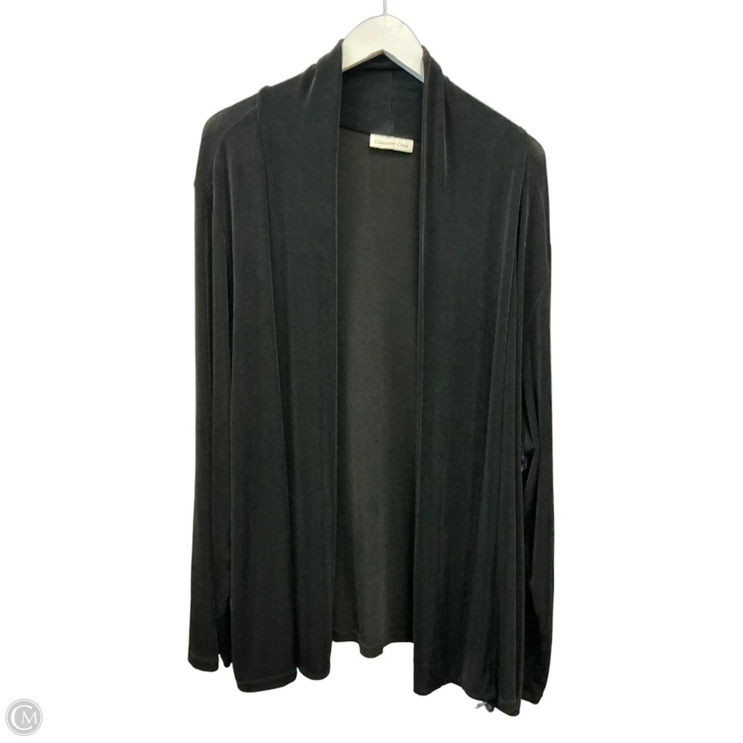 Cardigan By Coldwater Creek In Black, Size: 3x