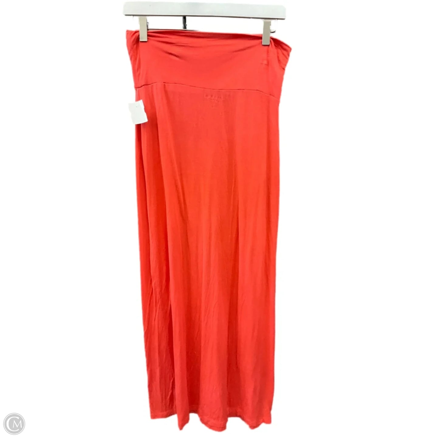 Skirt Maxi By Arizona In Orange, Size: M