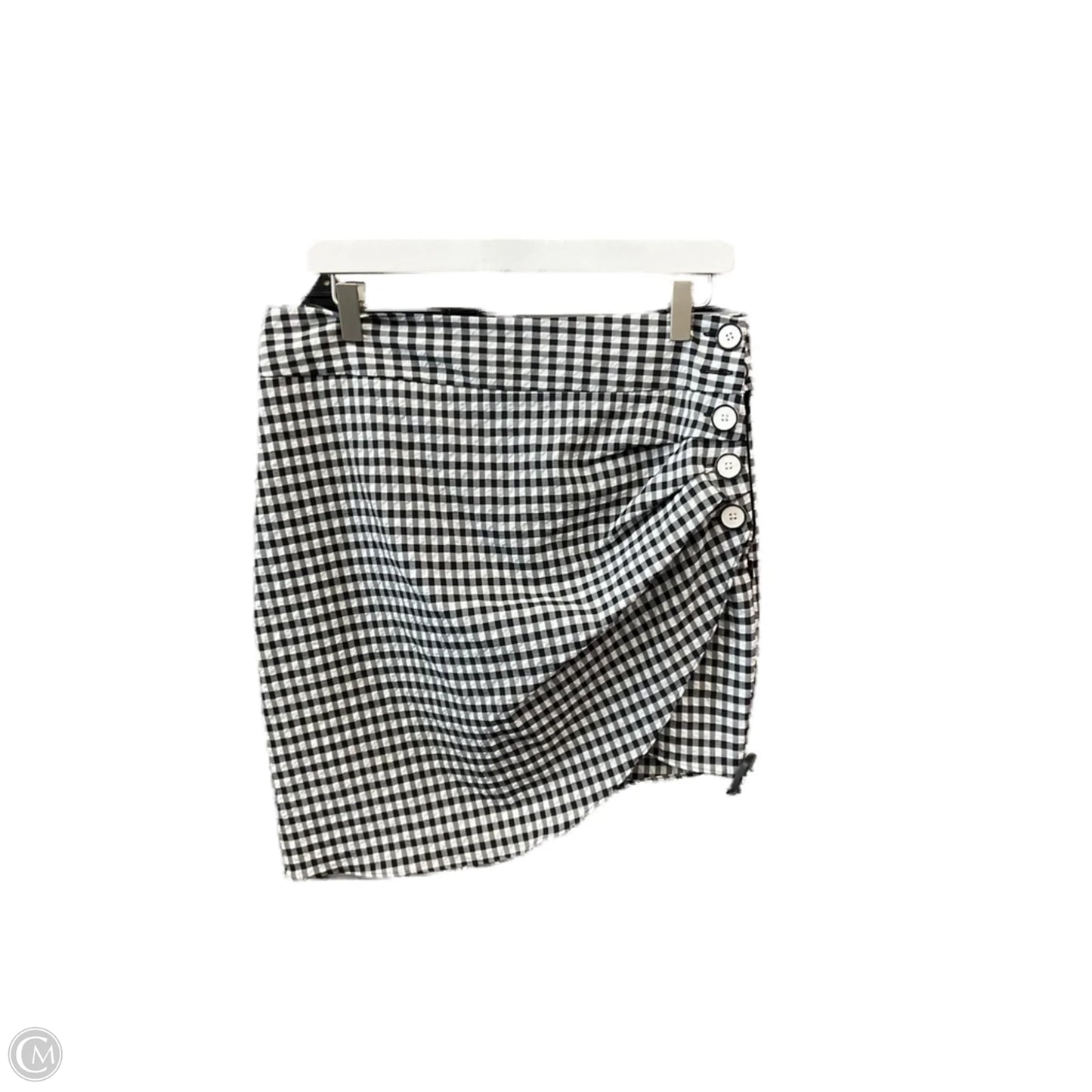 Skirt Mini & Short By Zara In Checkered Pattern, Size: 12