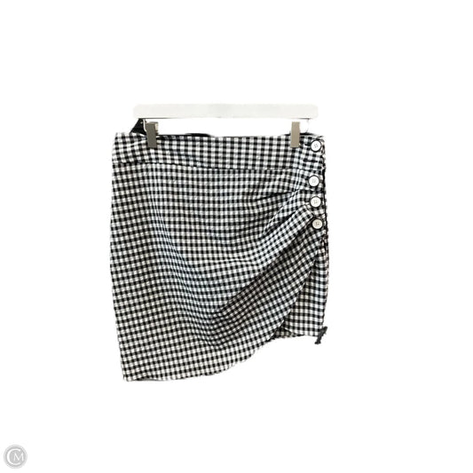 Skirt Mini & Short By Zara In Checkered Pattern, Size: 12
