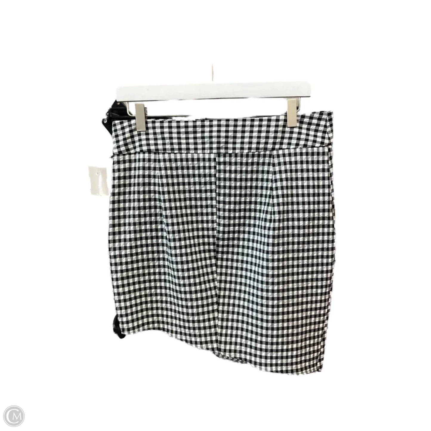 Skirt Mini & Short By Zara In Checkered Pattern, Size: 12