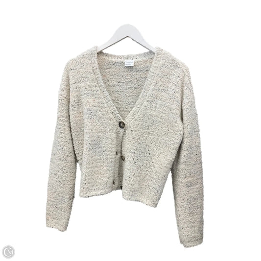 Cardigan By Full Tilt In Cream, Size: S