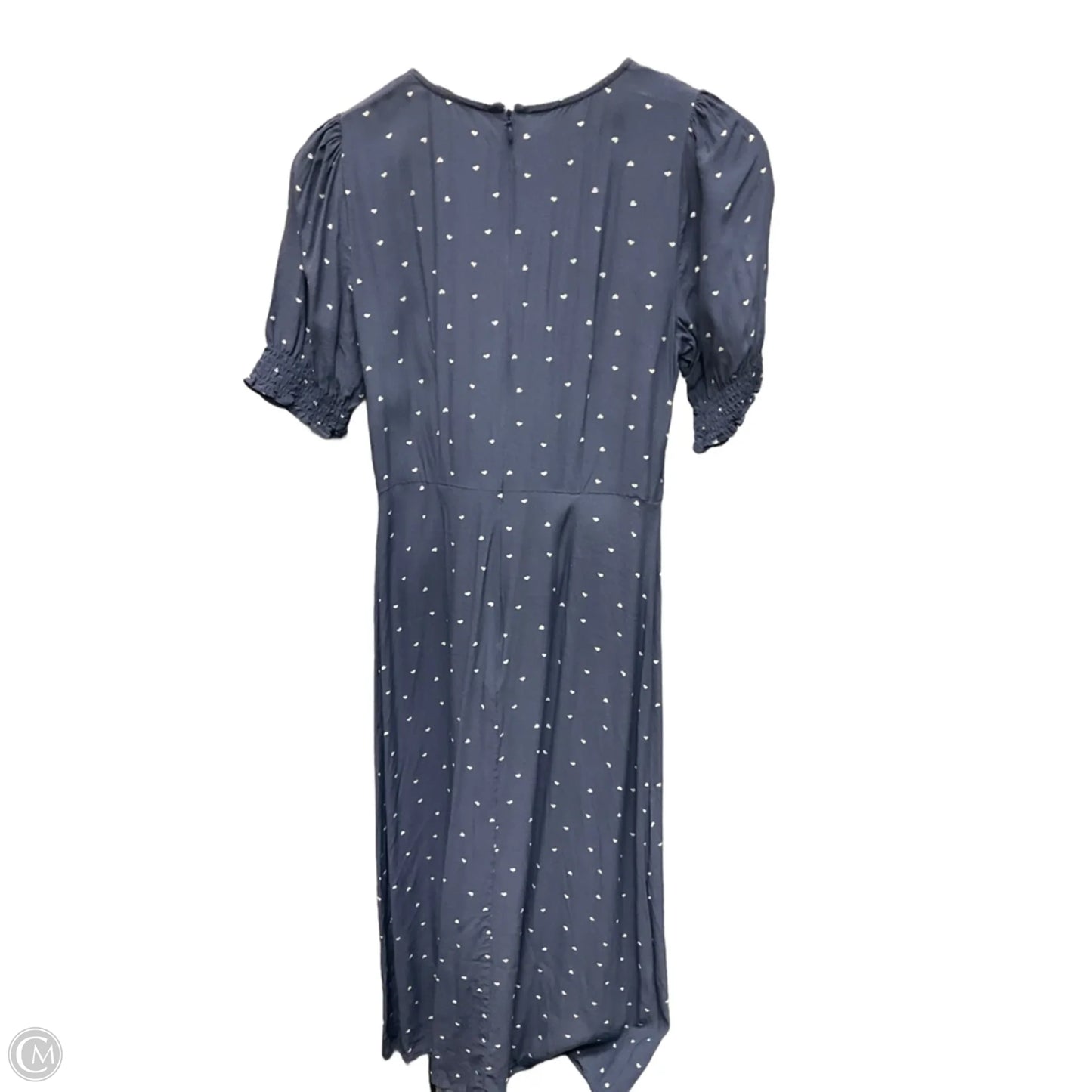 Dress Casual Midi By Loft In Blue, Size: S