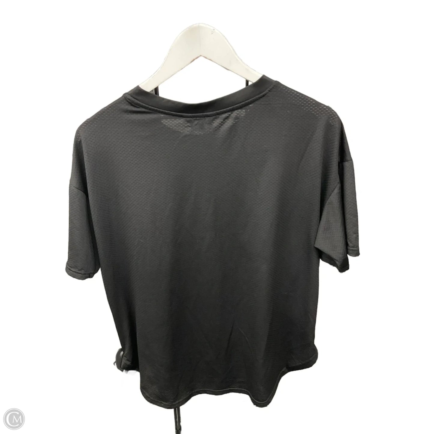 Athletic Top Short Sleeve By Bebe Sport In Black, Size: M