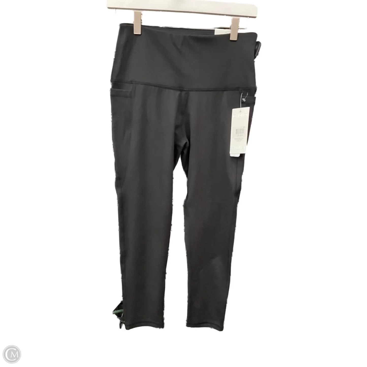 Athletic Leggings By Beverly Hills Polo Club In Black, Size: M