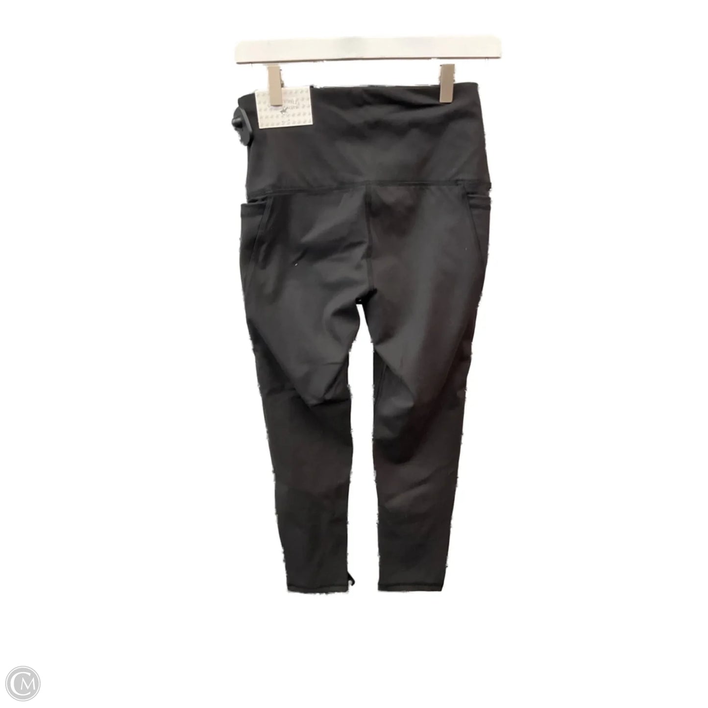 Athletic Leggings By Beverly Hills Polo Club In Black, Size: M