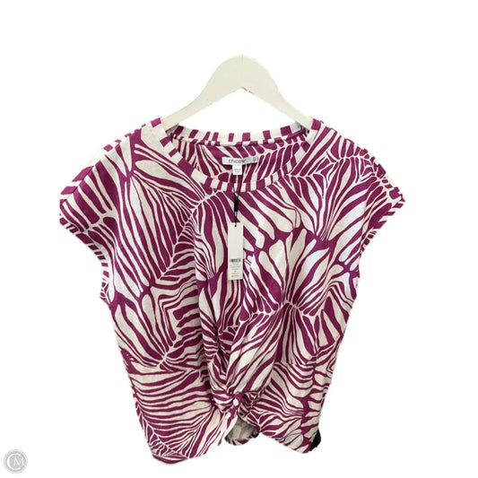 Top Sleeveless By Chicos In Purple, Size: S