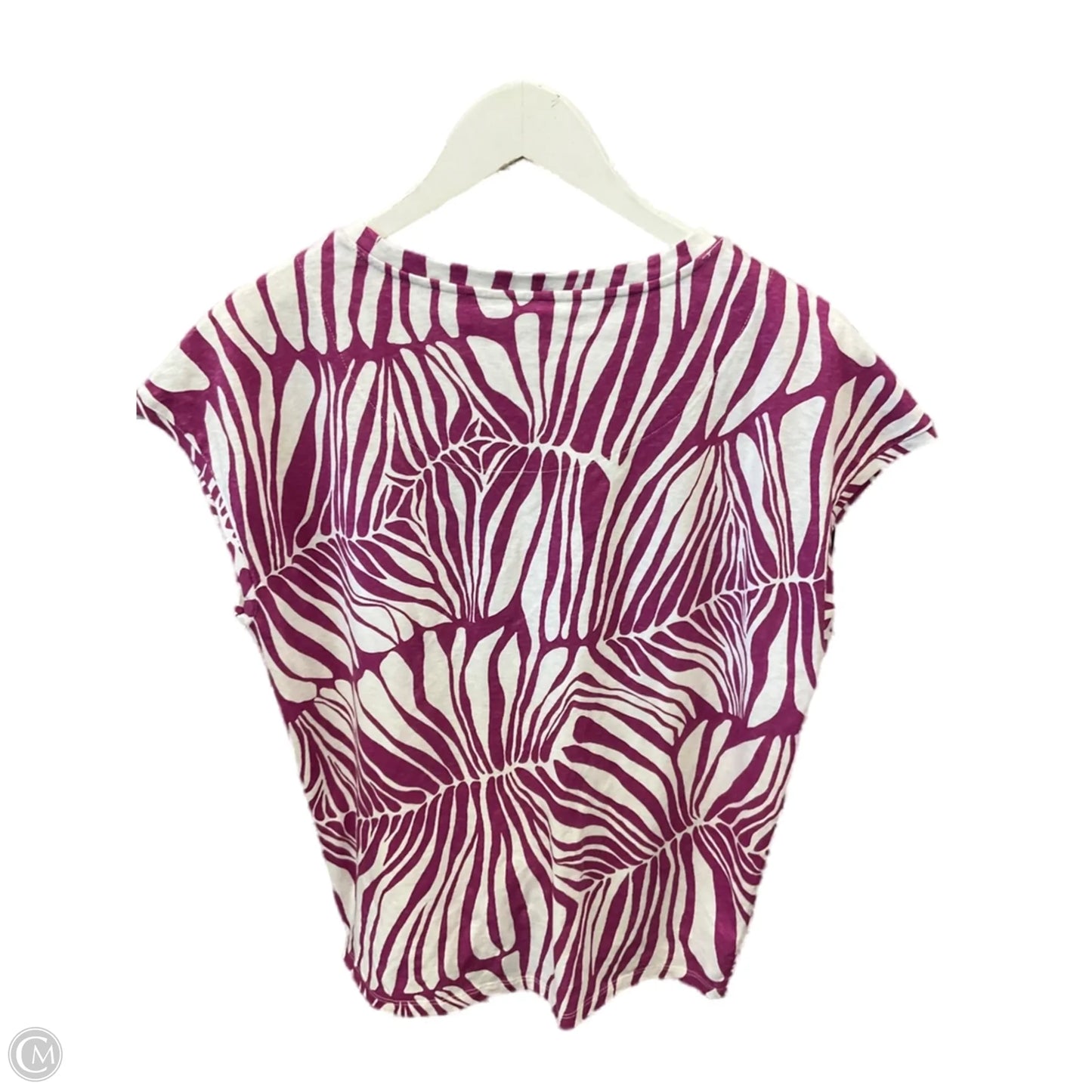 Top Sleeveless By Chicos In Purple, Size: S