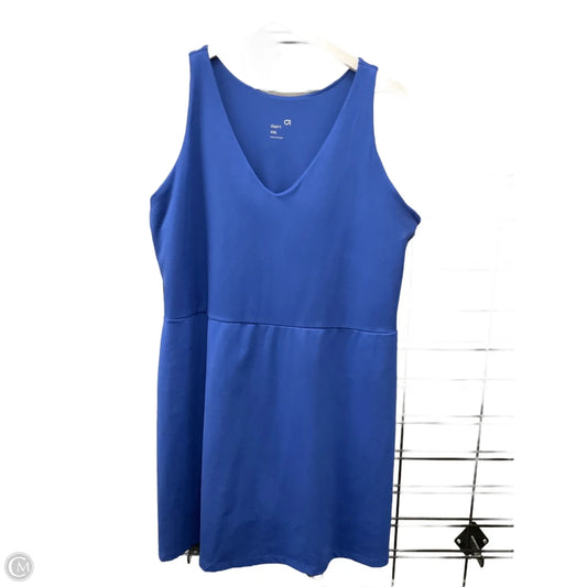 Athletic Dress By Gapfit In Blue, Size: Xxl