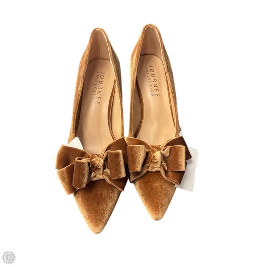 Shoes Heels Stiletto By Journee In Brown, Size: 8.5