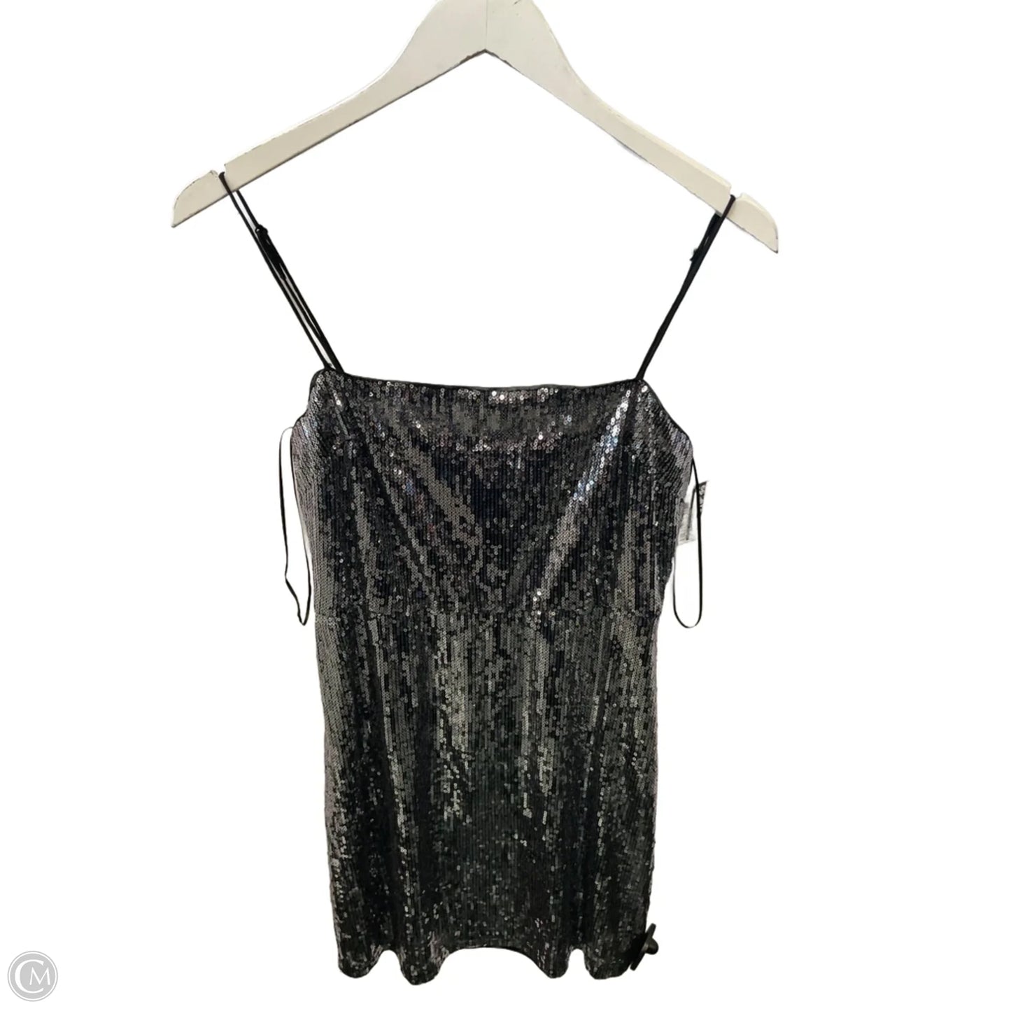 Top Sleeveless By Urban Outfitters In Silver, Size: M