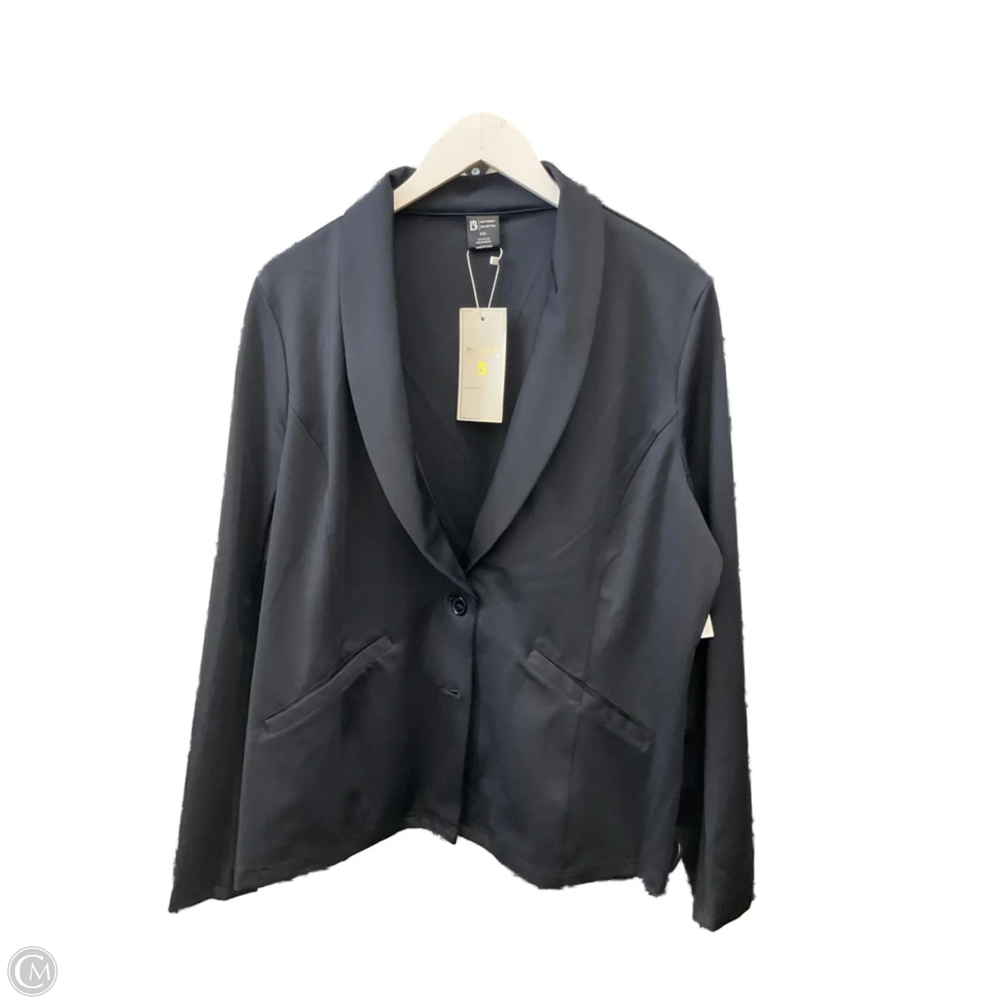 Blazer By Clothes Mentor In Navy, Size: Xxl