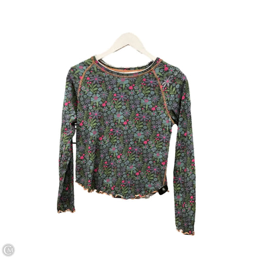Top Long Sleeve By Natural Life In Green, Size: S