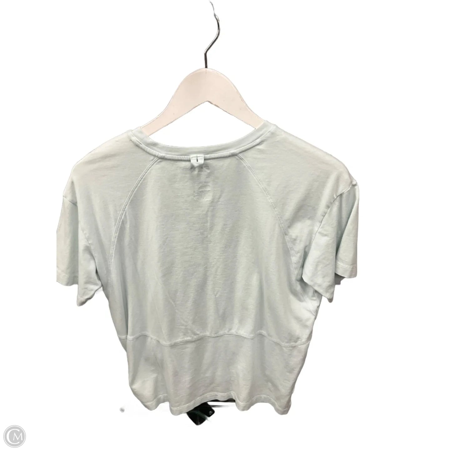 Athletic Top Short Sleeve By Flx In Blue, Size: Xs