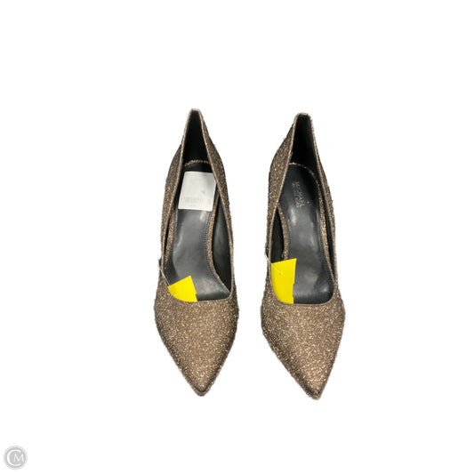 Shoes Heels Stiletto By Michael By Michael Kors In Bronze, Size: 9