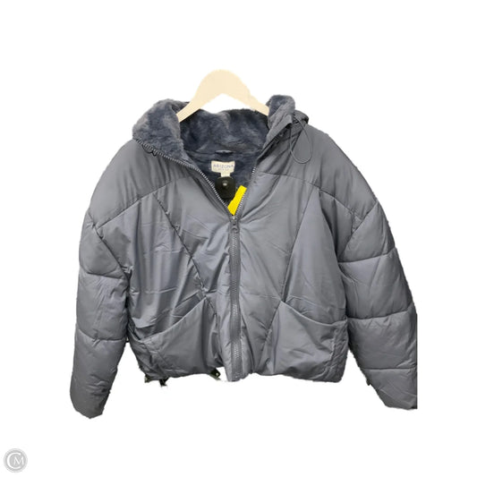 Coat Puffer & Quilted By Arizona In Blue, Size: Xl