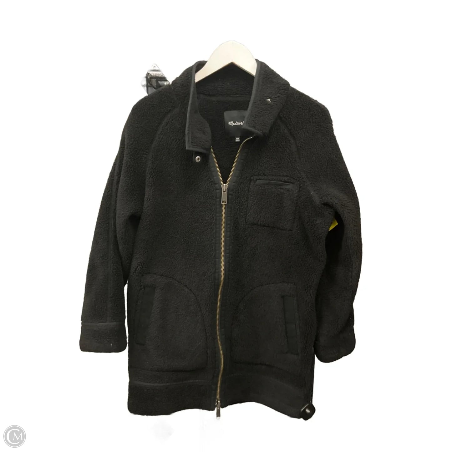 Jacket Fleece By Madewell In Black, Size: Xxs