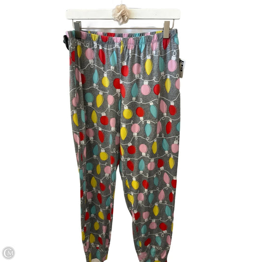 Lounge Set Pants By Secret Treasures In Black & Grey, Size: S