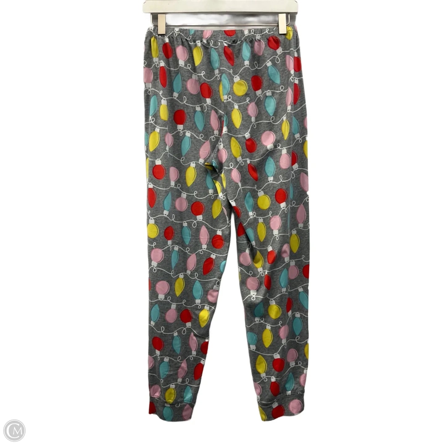 Lounge Set Pants By Secret Treasures In Black & Grey, Size: S