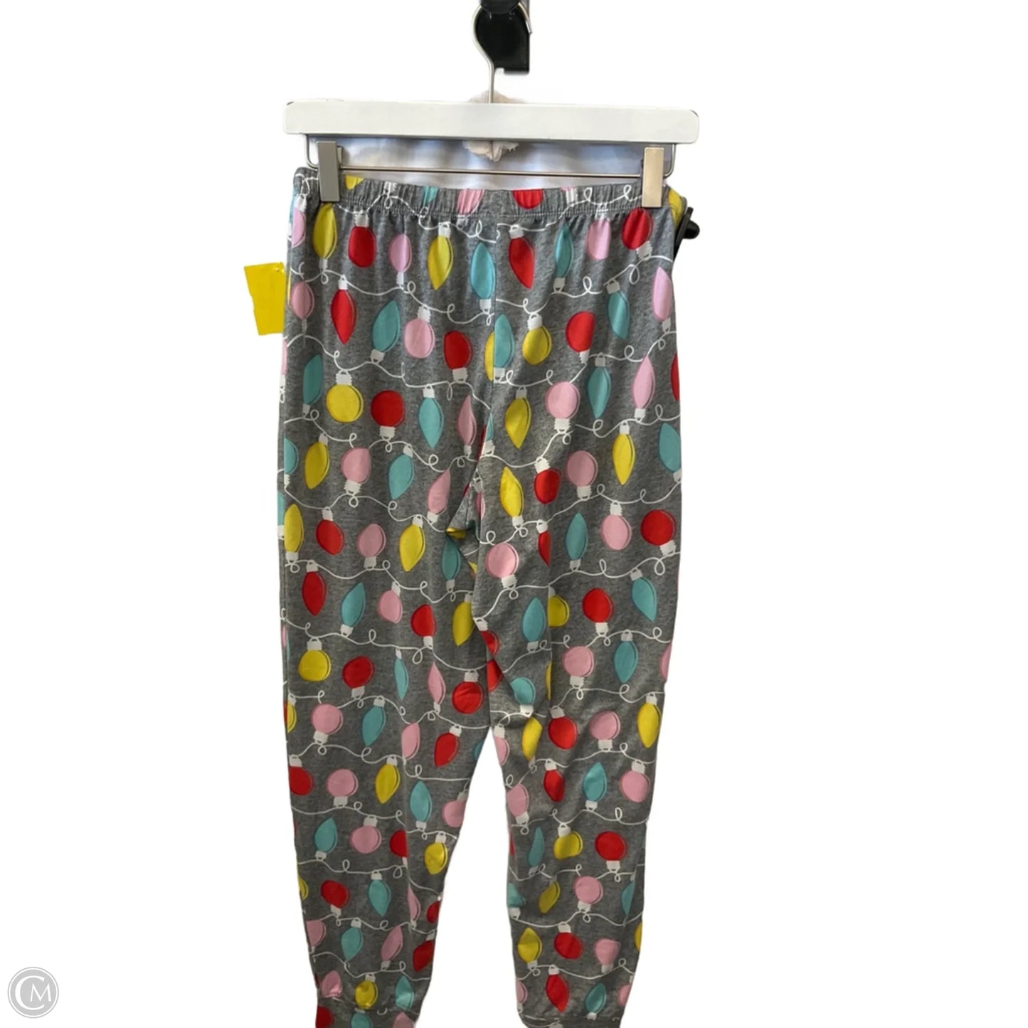 Lounge Set Pants By Secret Treasures In Black & Grey, Size: S