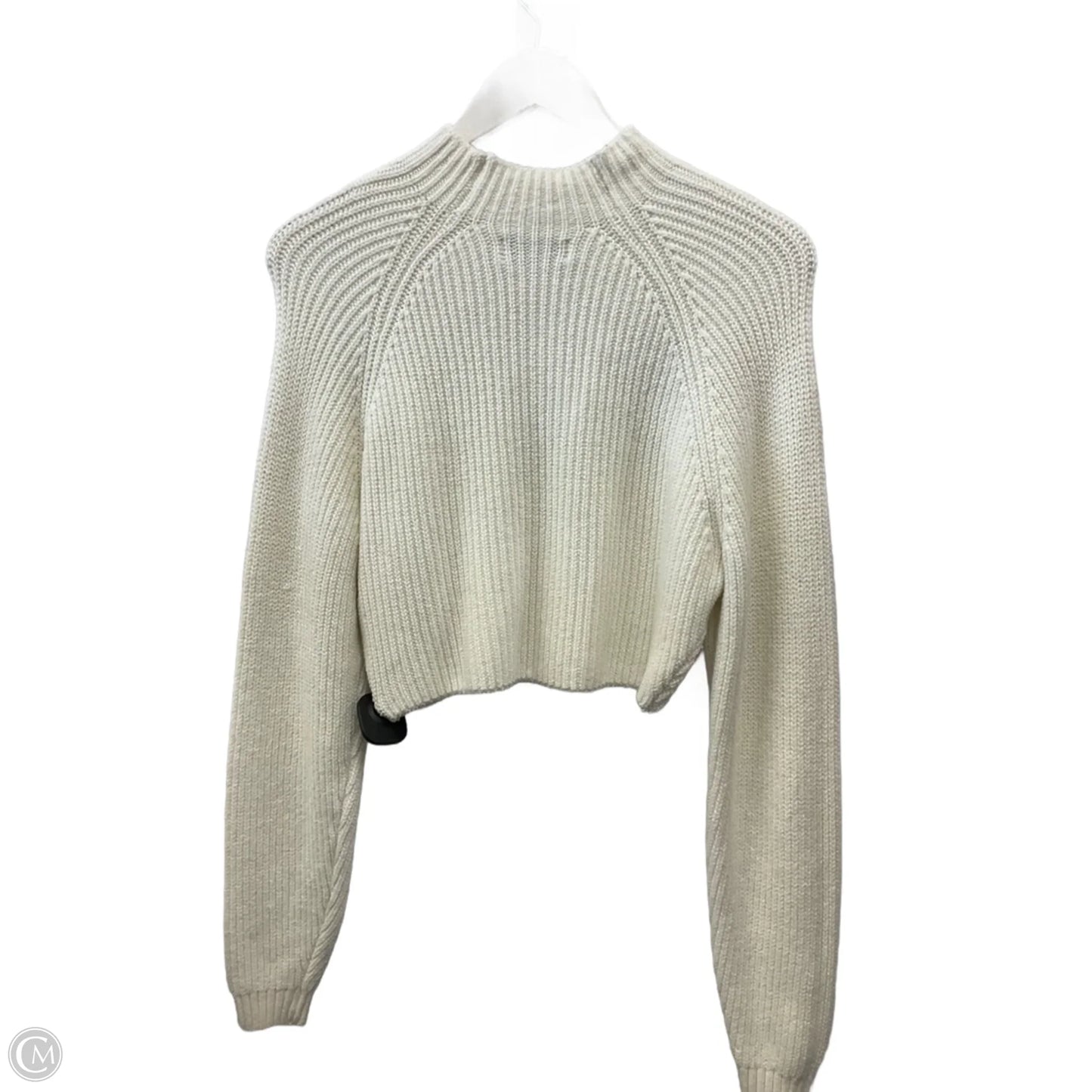 Sweater By Hollister In White, Size: Xs
