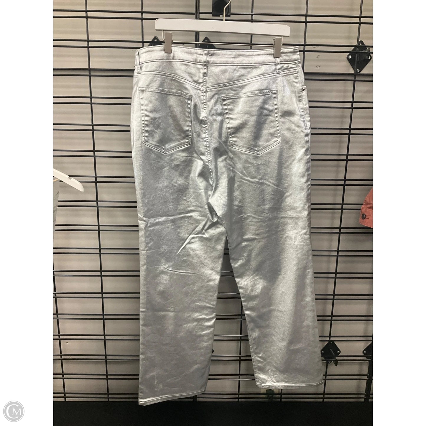Pants Other By Loft In Silver, Size: 14