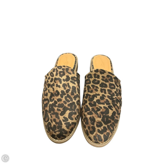 Shoes Heels Block By Universal Thread In Animal Print, Size: 6.5