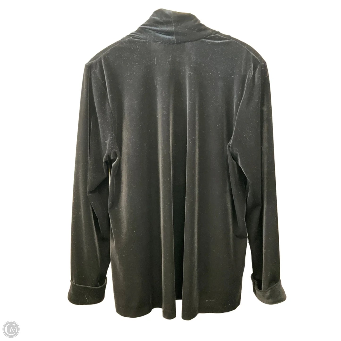 Cardigan By Betsy Lauren In Black, Size: L