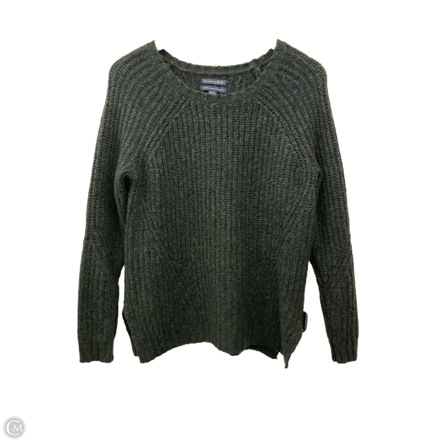Sweater By American Eagle In Green, Size: S