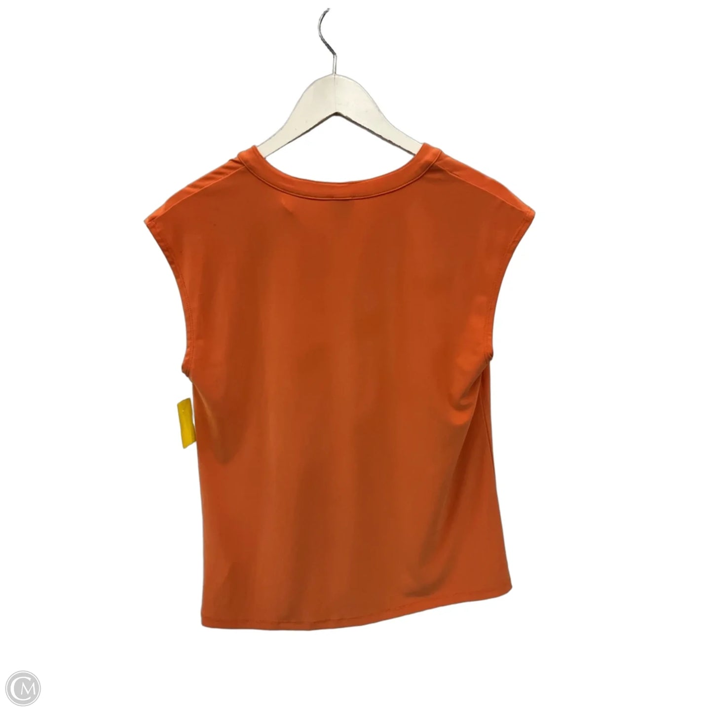 Top Sleeveless By Anne Klein In Orange, Size: S
