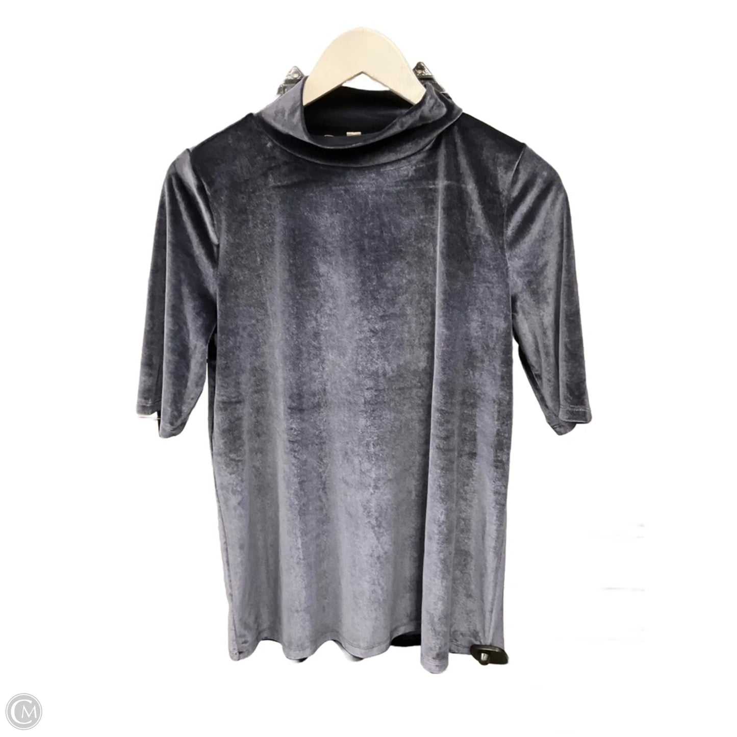 Top Short Sleeve By Loft In Blue, Size: S