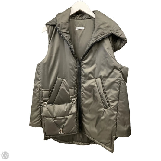 Vest Puffer & Quilted By Cma In Green, Size: L