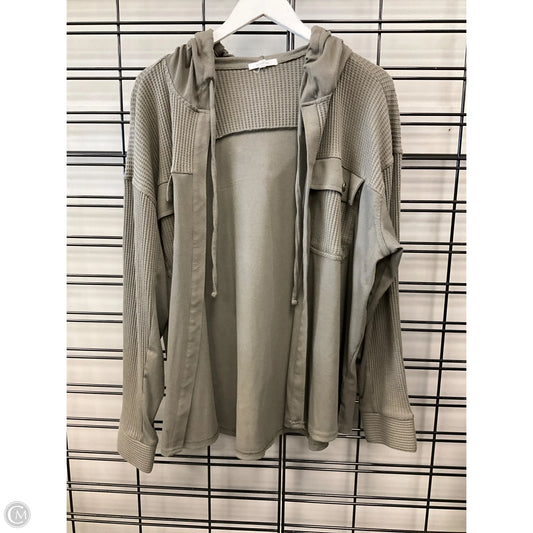 Cardigan By Maurices In Green, Size: 1x