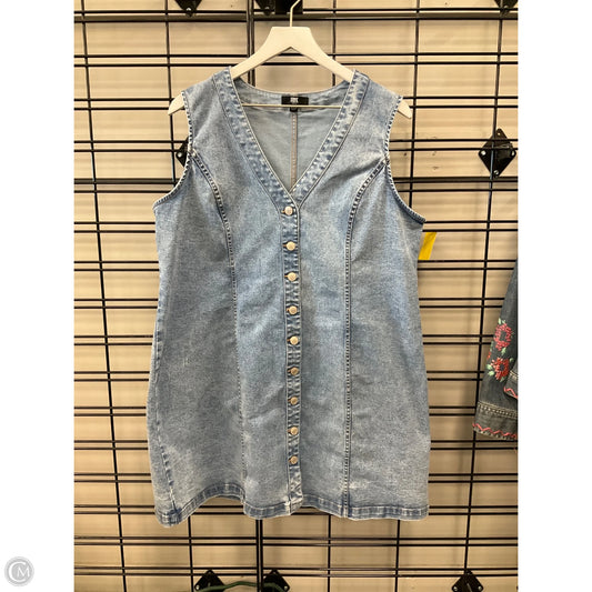 Dress Designer By Frye In Blue Denim, Size: Xl