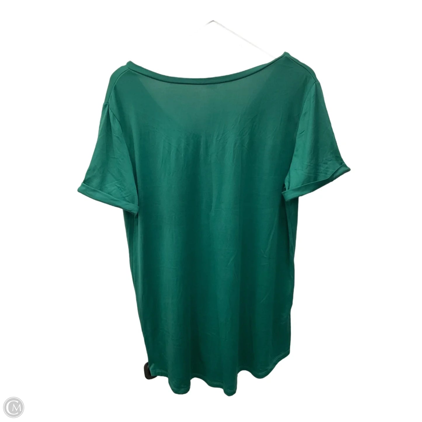 Top Short Sleeve By Clothes Mentor In Green, Size: Xl