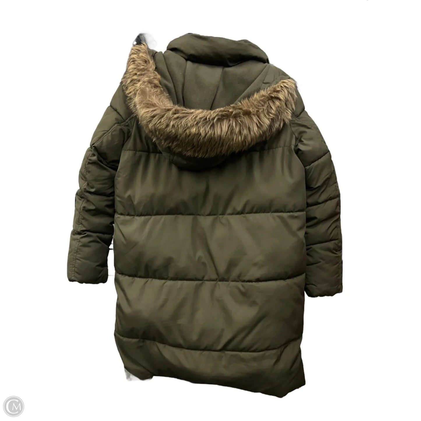 Coat Puffer & Quilted By Old Navy In Green, Size: S