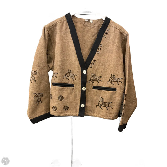 Jacket Other By Clothes Mentor In Brown, Size: L