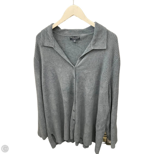 Top Long Sleeve By Barefoot Dreams In Teal, Size: 3x