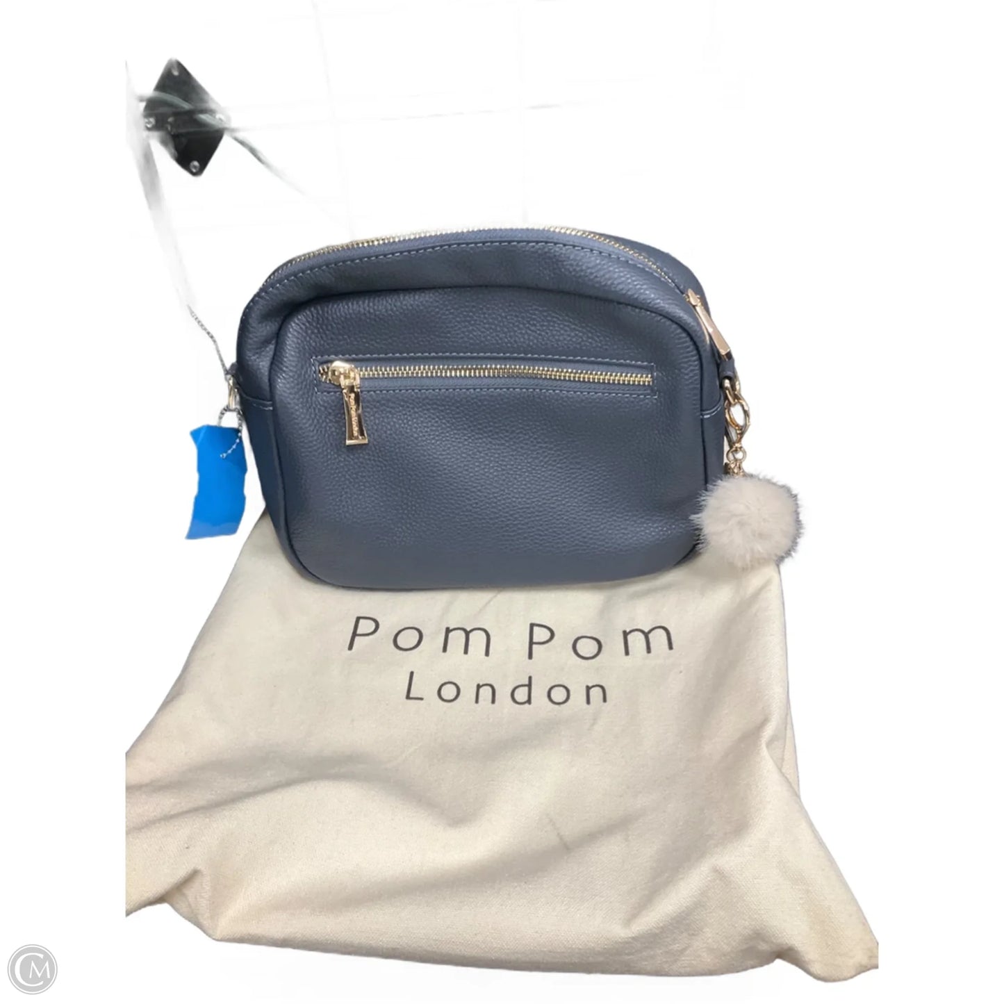 Crossbody Leather By Clothes Mentor, Size: Medium