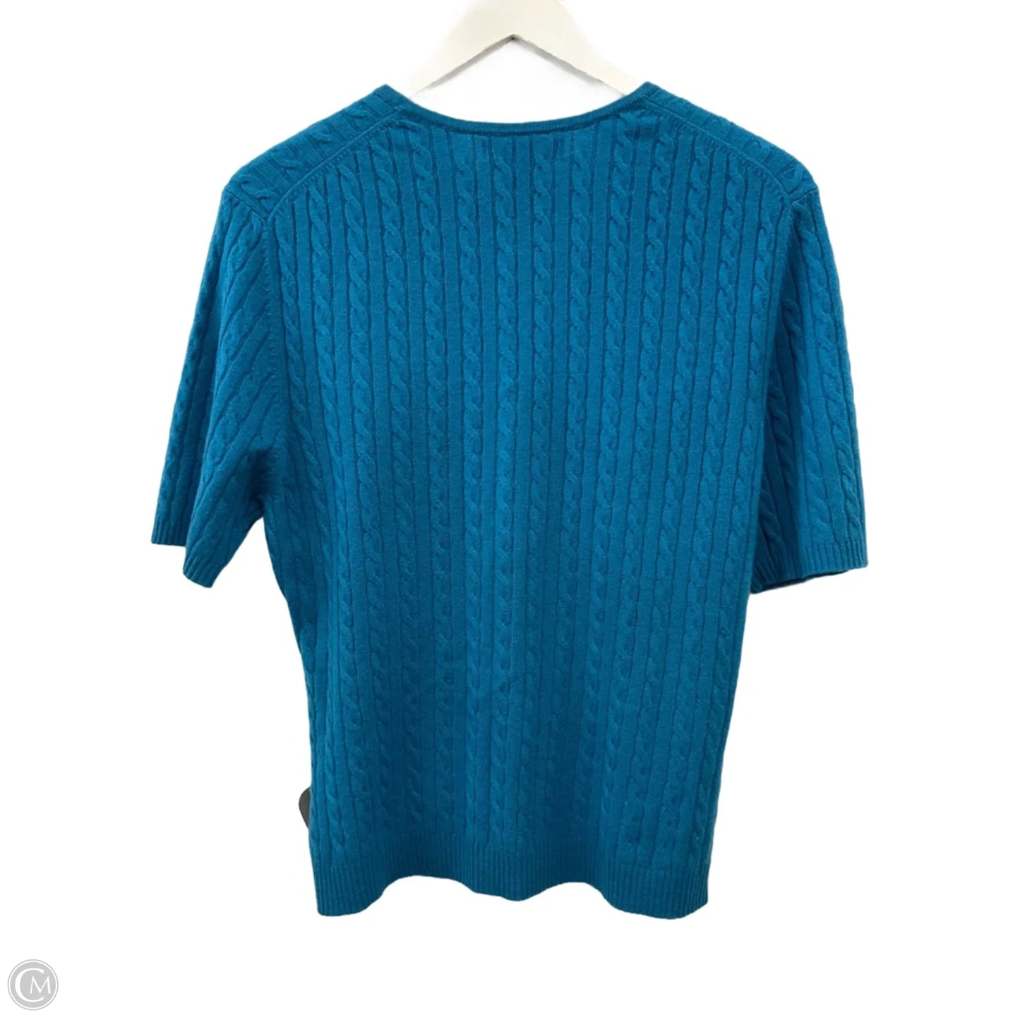 Sweater Cashmere By Clothes Mentor In Blue, Size: Xl