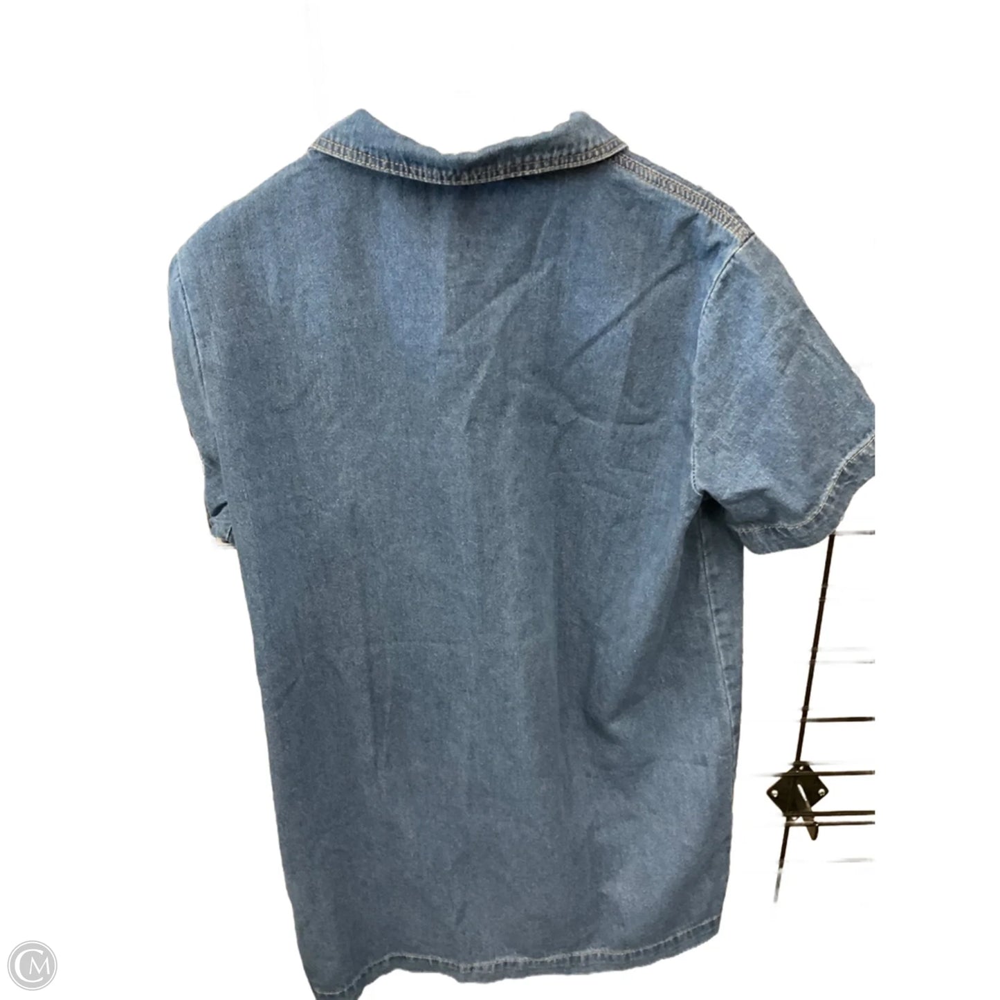 Dress Casual Short By Old Navy In Blue Denim, Size: Xl