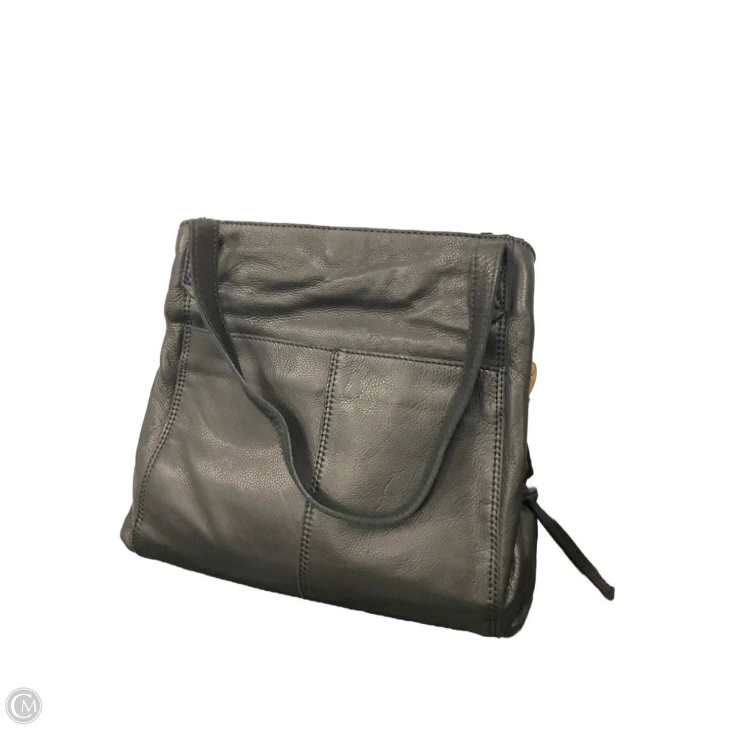 Handbag Leather By Margot, Size: Medium
