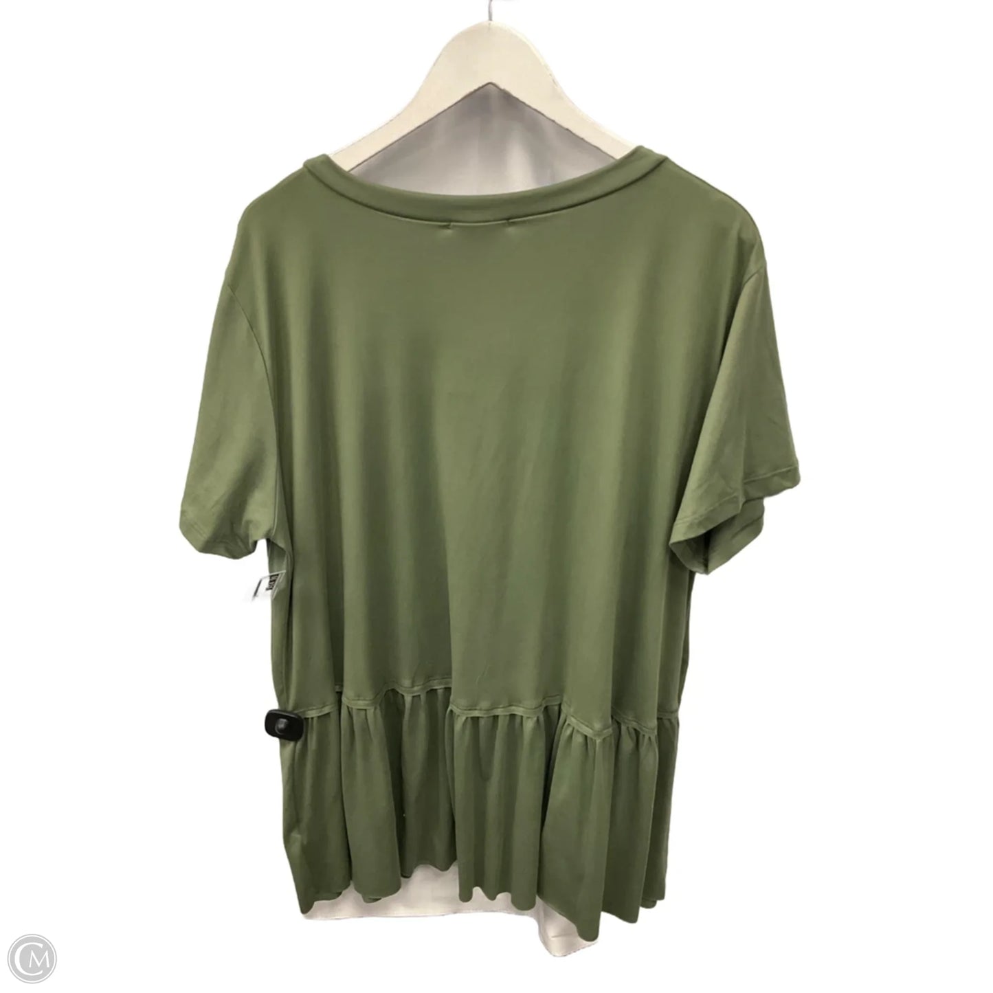 Top 2pc 3/4 Sleeve By Entro In Green, Size: 1x